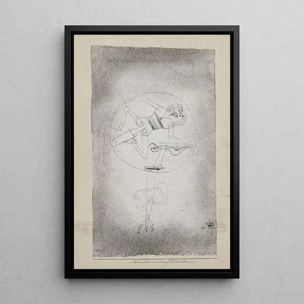 L'amoureux - Paul Klee — quadro incorniciato alla parete