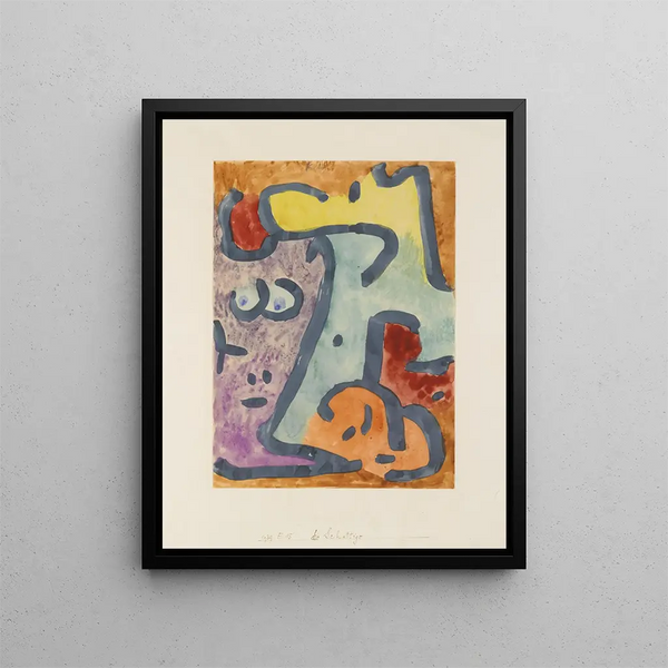 Paul Klee - Die Schattige The shadowy one.webp