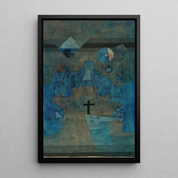Cimetière de Dunes - Paul Klee — quadro incorniciato alla parete