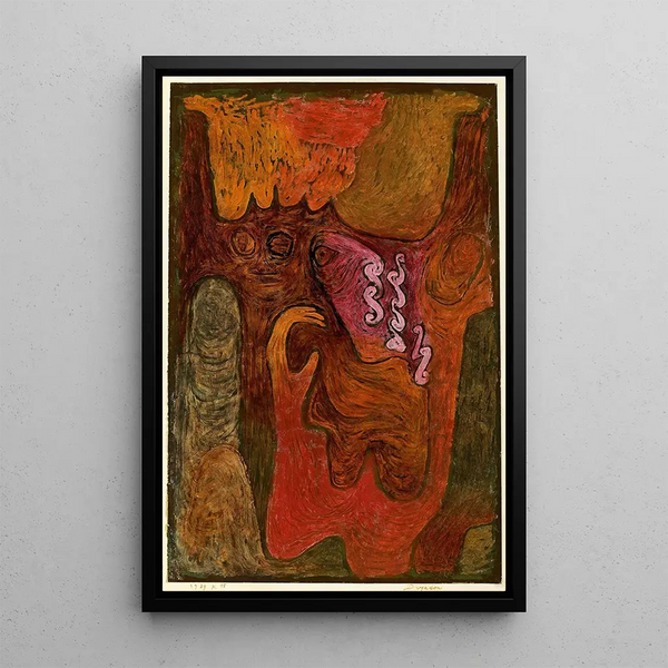 Dryades - Paul Klee — quadro incorniciato alla parete