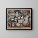 Giardino secco - Paul Klee — quadro incorniciato alla parete