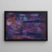 Paesaggio fluviale - Paul Klee — quadro incorniciato alla parete