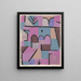 Giardino in Oriente - Paul Klee — quadro incorniciato alla parete
