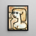 Fille en deuil - Paul Klee — quadro incorniciato alla parete