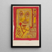 Dio della Guerra - Paul Klee — quadro incorniciato alla parete