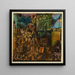 Ville des tombes - Paul Klee — quadro incorniciato alla parete