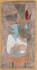 Dame au Chapeau et Petite Table - Paul Klee — vista dell’opera