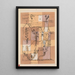 Scène Hoffmannienne - Paul Klee — quadro incorniciato alla parete