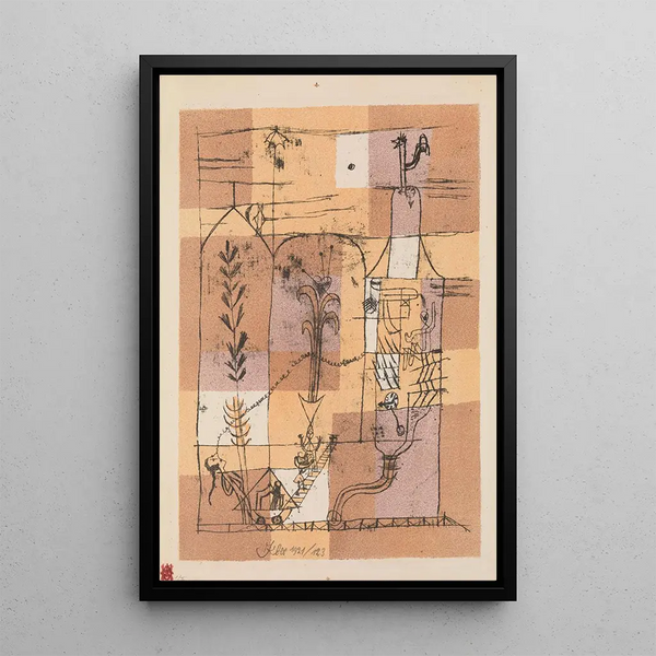 Scène Hoffmannienne - Paul Klee — quadro incorniciato alla parete