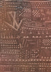À la Manière d'une Tapisserie de Cuir - Paul Klee — vista dell’opera