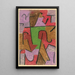 Indien - Paul Klee — quadro incorniciato alla parete