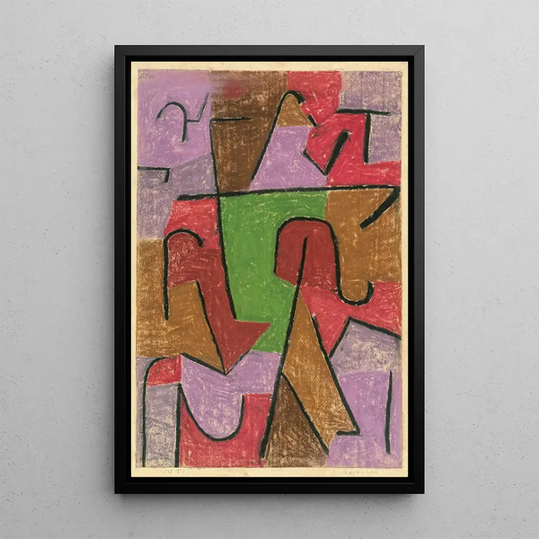 Indien - Paul Klee — quadro incorniciato alla parete