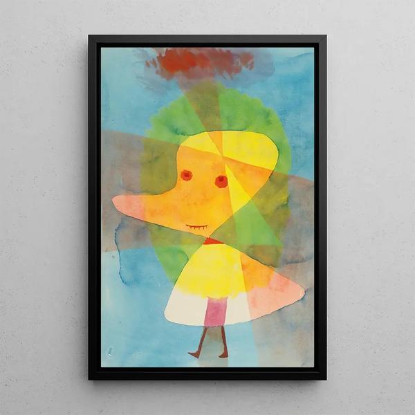 Petit Fantôme de Jardin - Paul Klee — quadro incorniciato alla parete