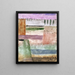 Paesaggio con pioppi - Paul Klee — quadro incorniciato alla parete