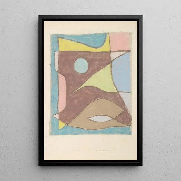 Masque de Guide Sous-Marin - Paul Klee — quadro incorniciato alla parete