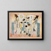 Fresque del Tempio del Desiderio - Paul Klee — quadro incorniciato alla parete