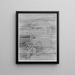Il vecchio che conta - Paul Klee — quadro incorniciato alla parete