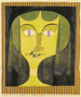 Ritratto di una donna con occhi viola - Paul Klee — vista dell’opera