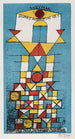 Cartolina in occasione dell'esposizione della persona eminente al Bauhaus - Paul Klee — vista dell’opera
