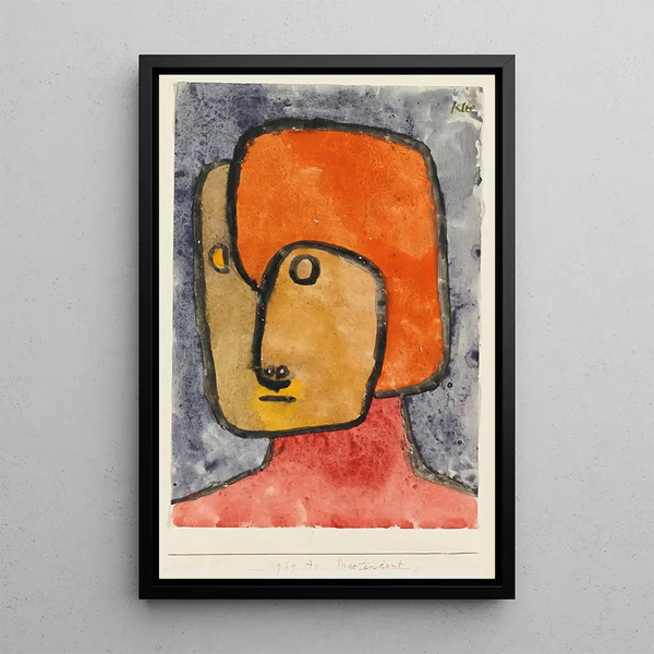 Prétendant prétentieux - Paul Klee — quadro incorniciato alla parete