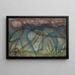 Giorno di pioggia - Paul Klee — quadro incorniciato alla parete