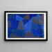 Rochers la nuit - Paul Klee — quadro incorniciato alla parete