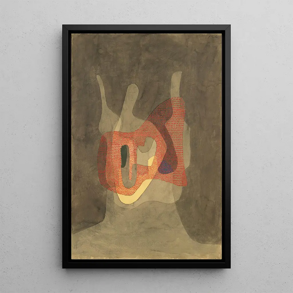Protectrice - Paul Klee — quadro incorniciato alla parete