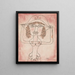 Cantante dell'Opéra Comique - Paul Klee — quadro incorniciato alla parete