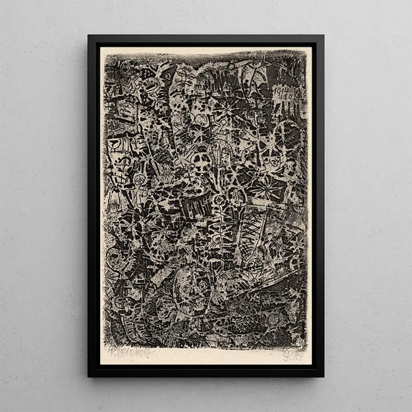 Petit monde - Paul Klee — quadro incorniciato alla parete