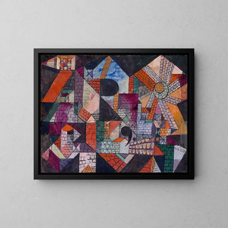 Ville R - Paul Klee — quadro incorniciato alla parete