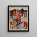 Città delle Chiese - Paul Klee — quadro incorniciato alla parete