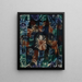 Nature morte con fiore di cardo - Paul Klee — quadro incorniciato alla parete