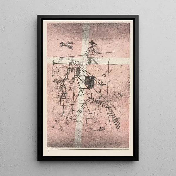 Funambule - Paul Klee — quadro incorniciato alla parete