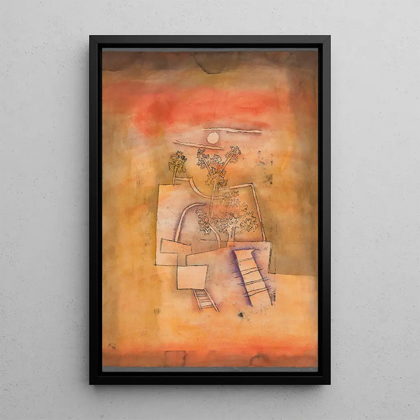 Cultura dell'albero - Paul Klee — quadro incorniciato alla parete