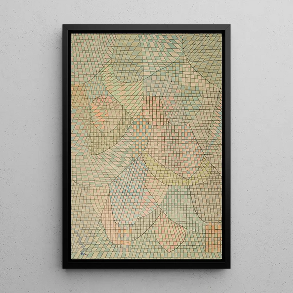 Voilé - Paul Klee — quadro incorniciato alla parete