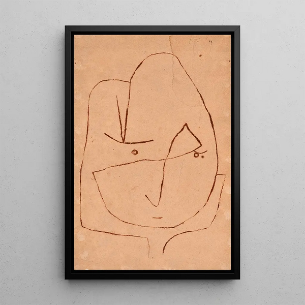 Va se faner - Paul Klee — quadro incorniciato alla parete