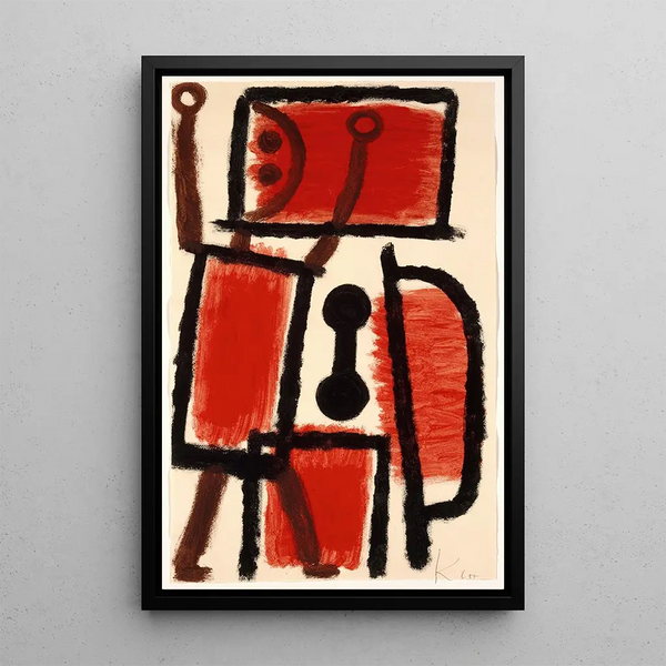 Serrurier - Paul Klee — quadro incorniciato alla parete