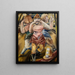 I ballerini del circo inviano baci - Paul Kleinschmidt — quadro incorniciato alla parete