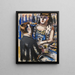 La patronne - Paul Kleinschmidt — quadro incorniciato alla parete