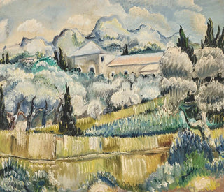 Paul Kleinschmidt - Landschaft in Sdfrankreich.webp