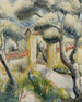 Paesaggio all'uscita del parco nel sud della Francia - Paul Kleinschmidt — vista dell’opera