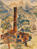 Paesaggio con fabbrica - Paul Kleinschmidt — vista dell’opera