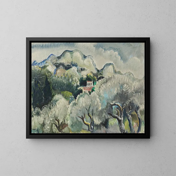 Paesaggio prima della tempesta - Paul Kleinschmidt — quadro incorniciato alla parete