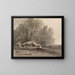 Ferme - Paul Lauters — quadro incorniciato alla parete