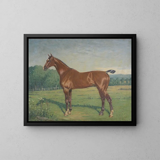 Paul Lemore - Tableau reprsentant un cheval.webp