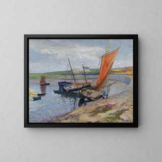 Paul Madeline - Bateaux Au Bord De La Mer.webp