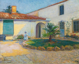 Paul Madeline - La Fille De Lartiste Dans La Jardin  Taillebourg.webp