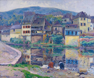 Le Lavandaie - Paul Madeline — vista dell’opera