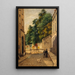 La rue Rataud - Paul Martellière — quadro incorniciato alla parete