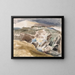 Immagine del cervo - Paul Nash — quadro incorniciato alla parete
